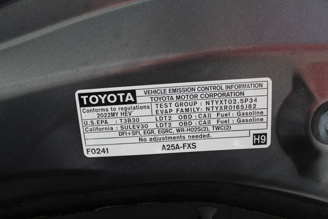2022 Toyota Highlander Hybrid Platinum
