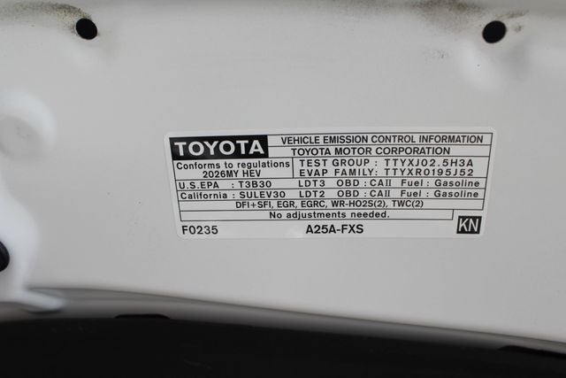 2026 Toyota Sienna LE 8 Passenger