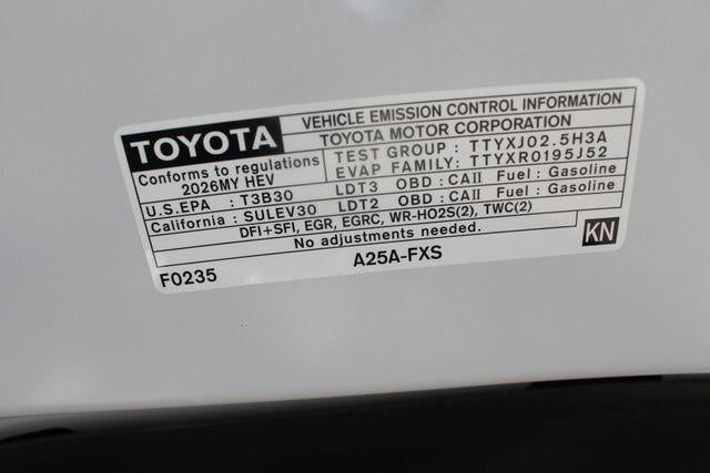 2026 Toyota Sienna XLE 8 Passenger