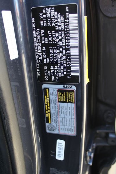 2016 Hyundai Santa Fe Sport 2.4 Base