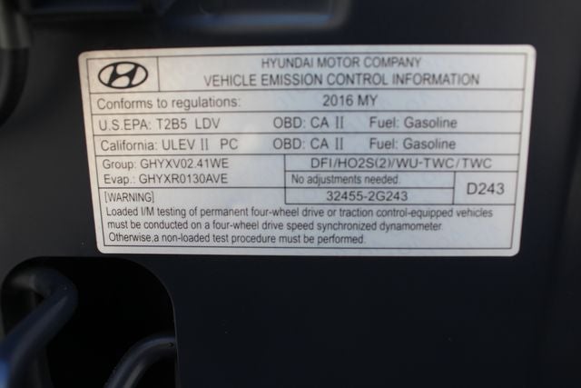 2016 Hyundai Santa Fe Sport 2.4 Base