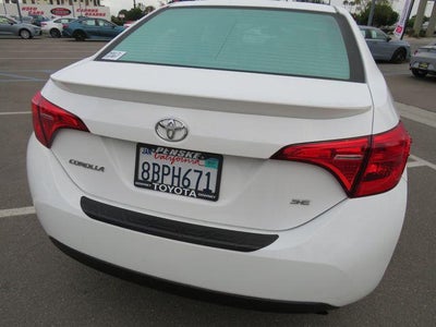 2018 Toyota COROLLA SE