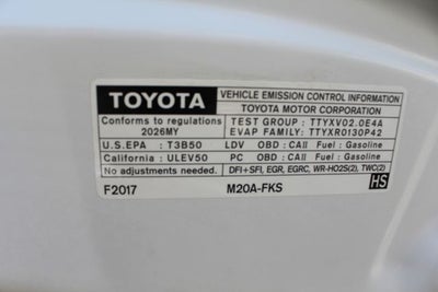 2026 Toyota Corolla SE