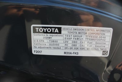 2026 Toyota Corolla SE