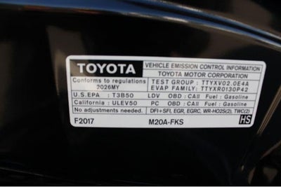 2026 Toyota Corolla SE