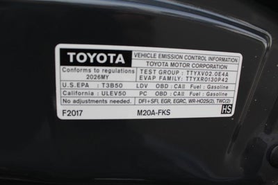 2026 Toyota Corolla SE