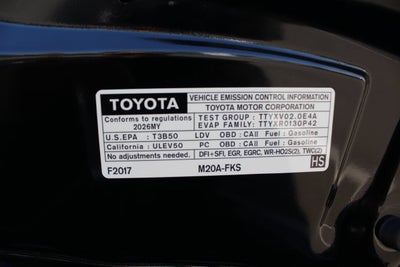 2026 Toyota Corolla SE