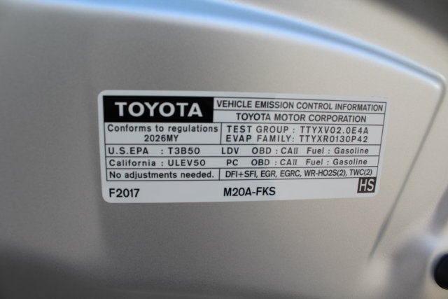 2026 Toyota Corolla SE