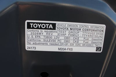 2026 Toyota Prius XLE