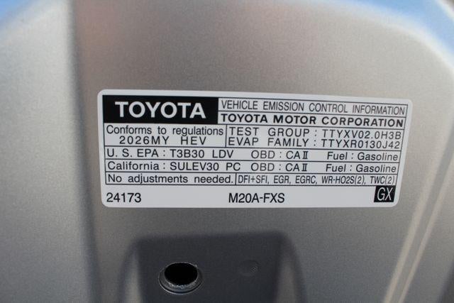 2026 Toyota Prius XLE