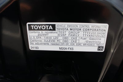 2026 Toyota Prius Plug-in Hybrid SE