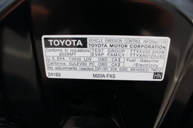 2026 Toyota Prius Plug-in Hybrid SE