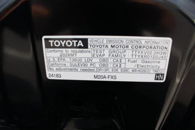 2026 Toyota Prius Plug-in Hybrid SE