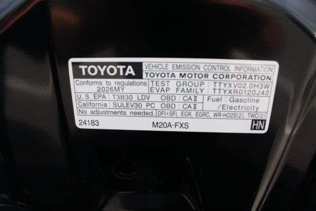 2026 Toyota Prius Plug-in Hybrid SE