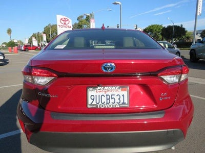 2025 Toyota COROLLA HYBRID LE