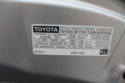 2026 Toyota Corolla Hybrid SE