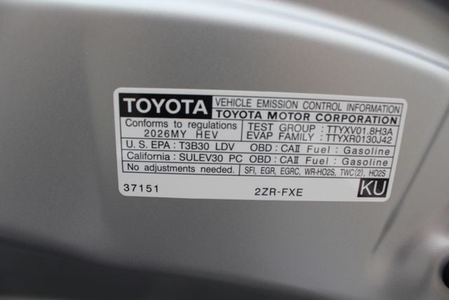 2026 Toyota Corolla Hybrid SE