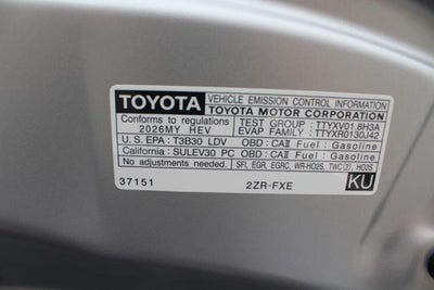 2026 Toyota Corolla Hybrid SE