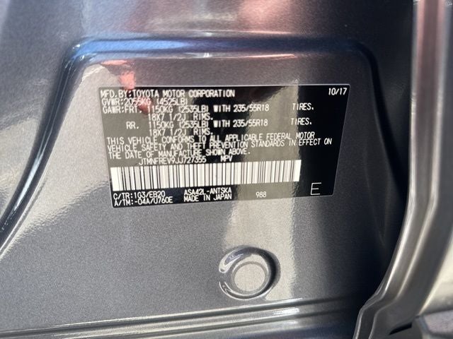 2018 Toyota RAV4 SE