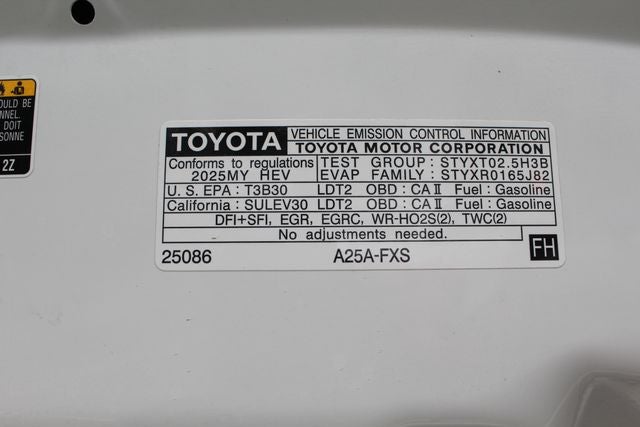 2025 Toyota RAV4 Hybrid XLE