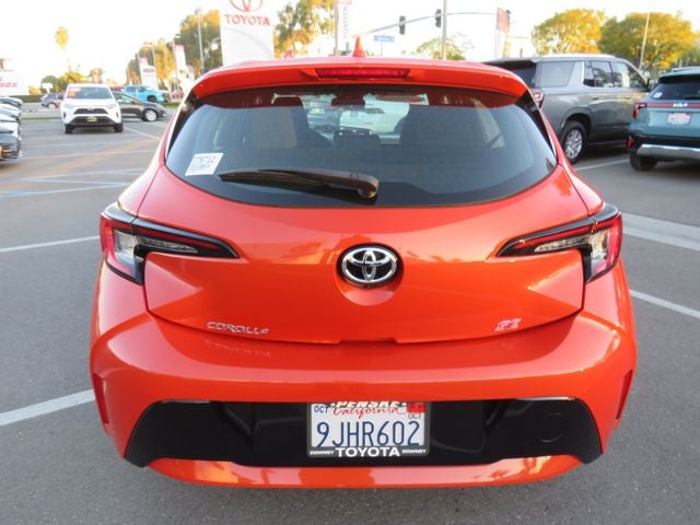 2023 Toyota COROLLA HATCHBACK SE