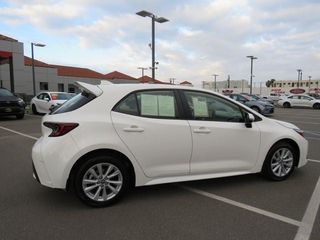 2025 Toyota COROLLA HATCHBACK SE