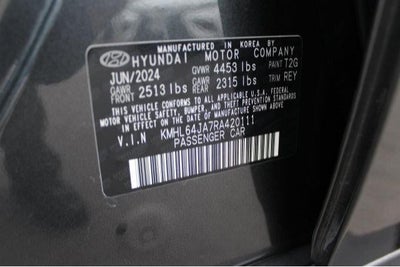 2024 Hyundai Sonata SEL