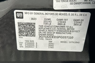 2023 GMC Sierra 1500 Elevation