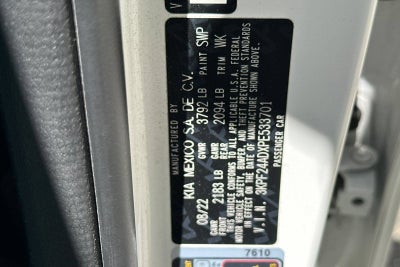 2023 Kia Forte LXS