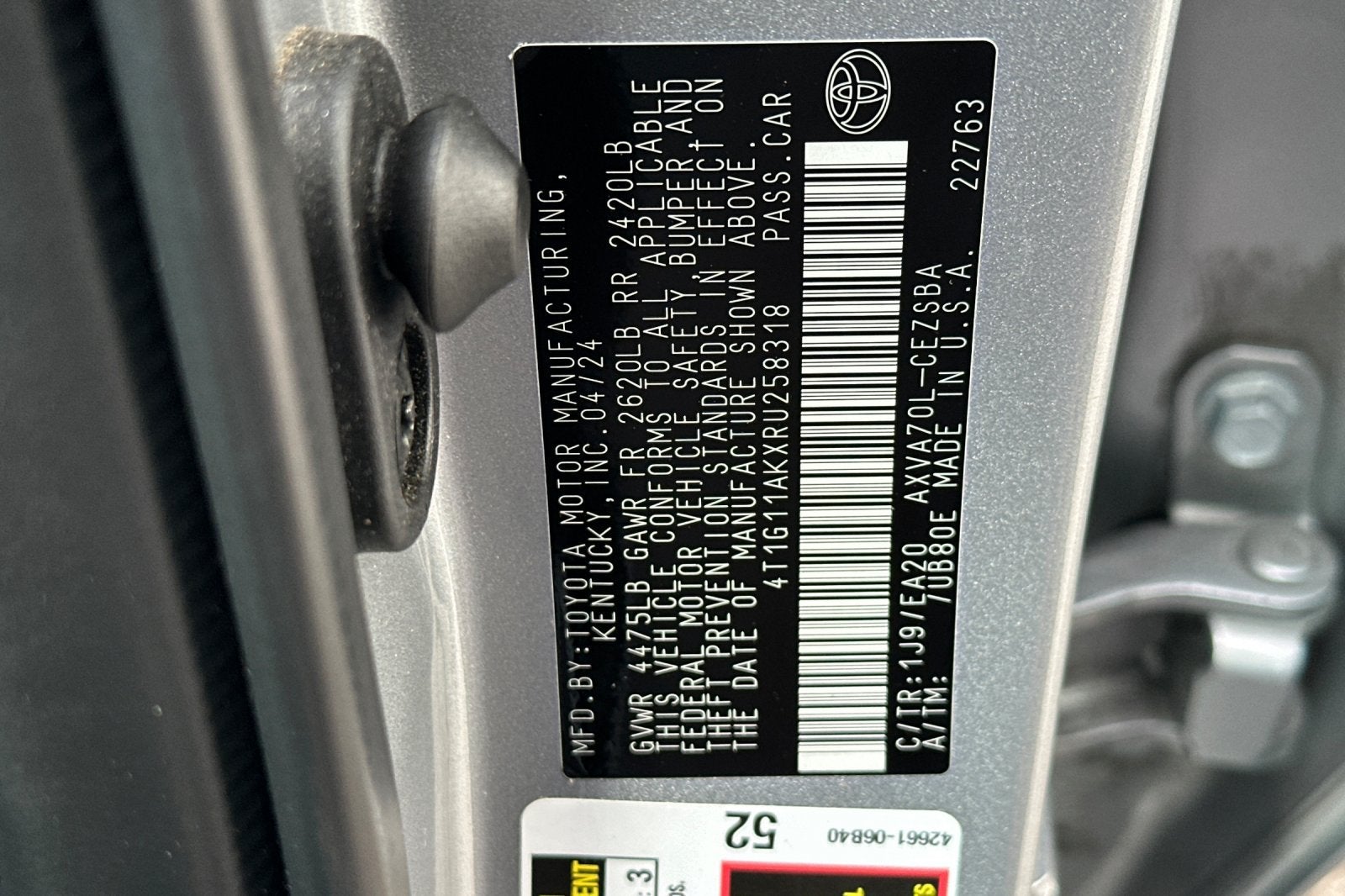 2024 Toyota Camry SE
