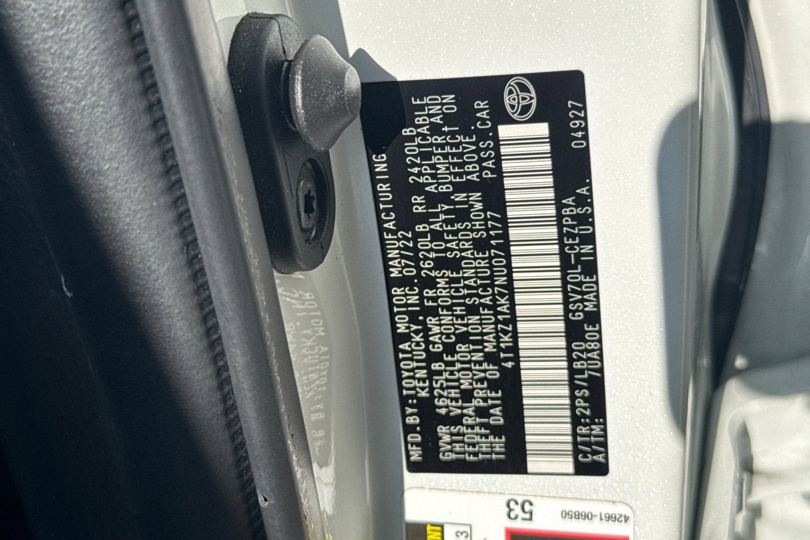 2022 Toyota Camry TRD V6