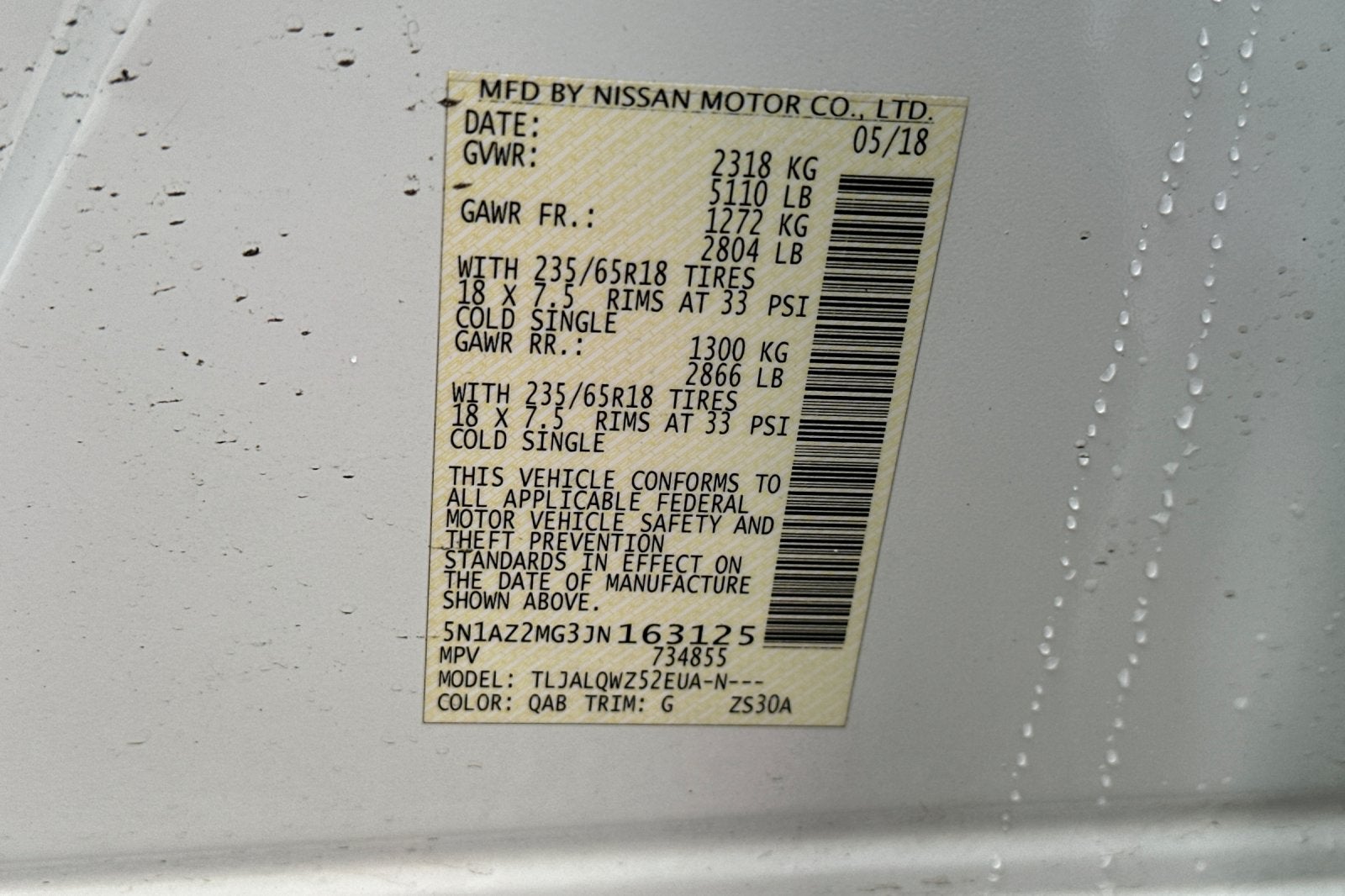 2018 Nissan Murano SV