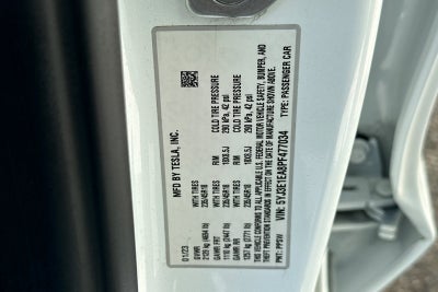 2023 Tesla Model 3 NA