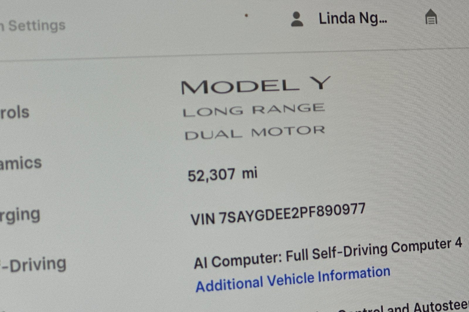 2023 Tesla Model Y Long Range