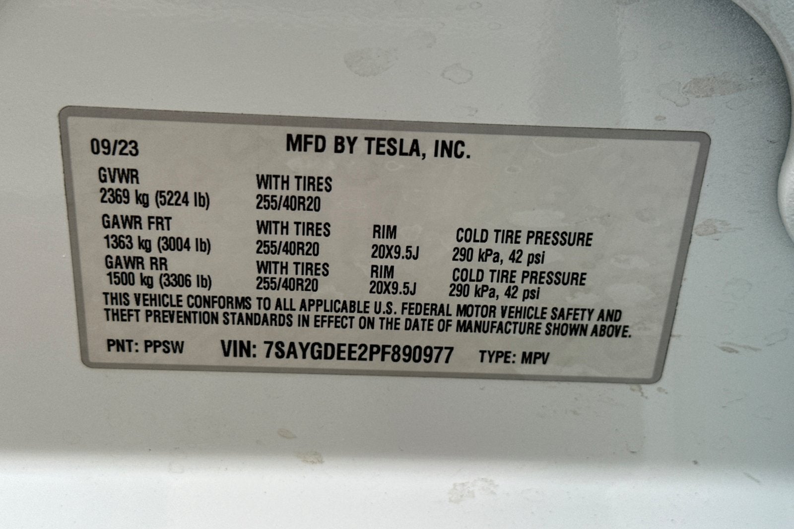 2023 Tesla Model Y Long Range