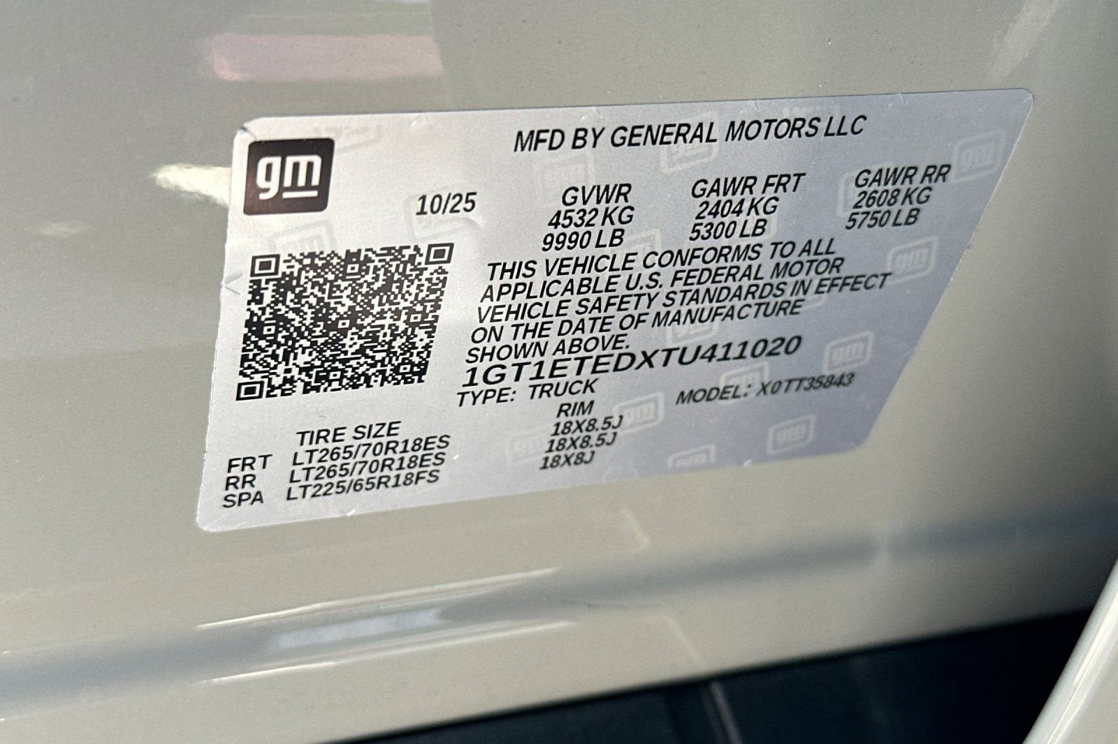 2026 GMC Sierra EV Elevation Extended Range