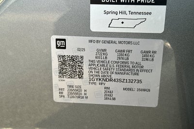 2025 Cadillac XT5 Premium Luxury