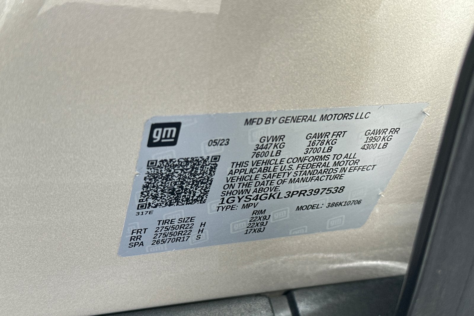 2023 Cadillac Escalade 4WD Sport Platinum