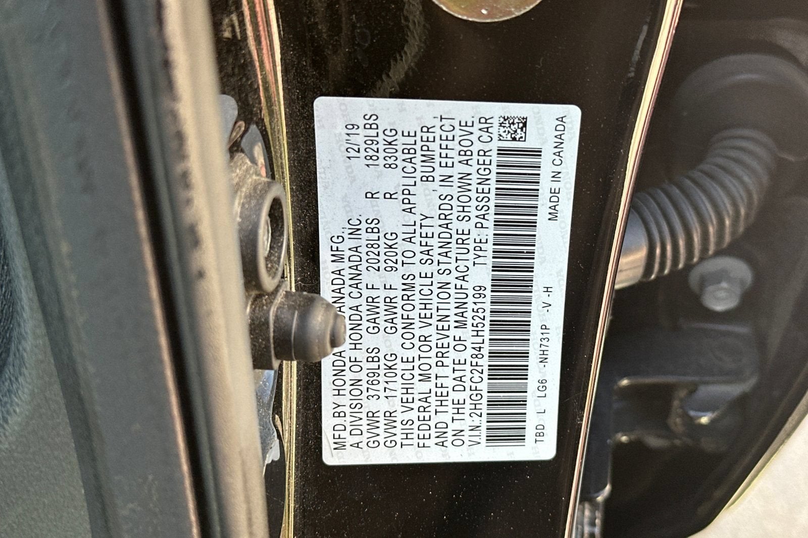 2020 Honda Civic Sedan Sport