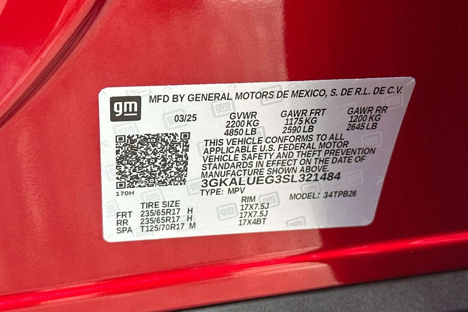 2025 GMC Terrain Elevation