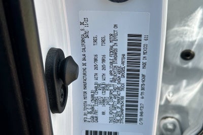 2023 Toyota Tacoma TRD Sport