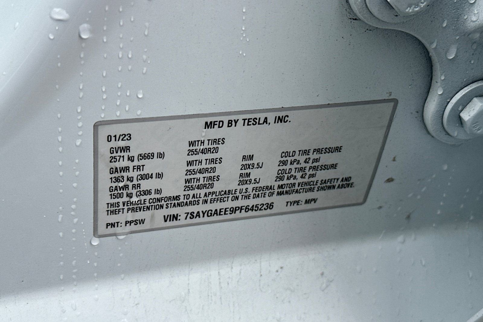 2023 Tesla Model Y Long Range