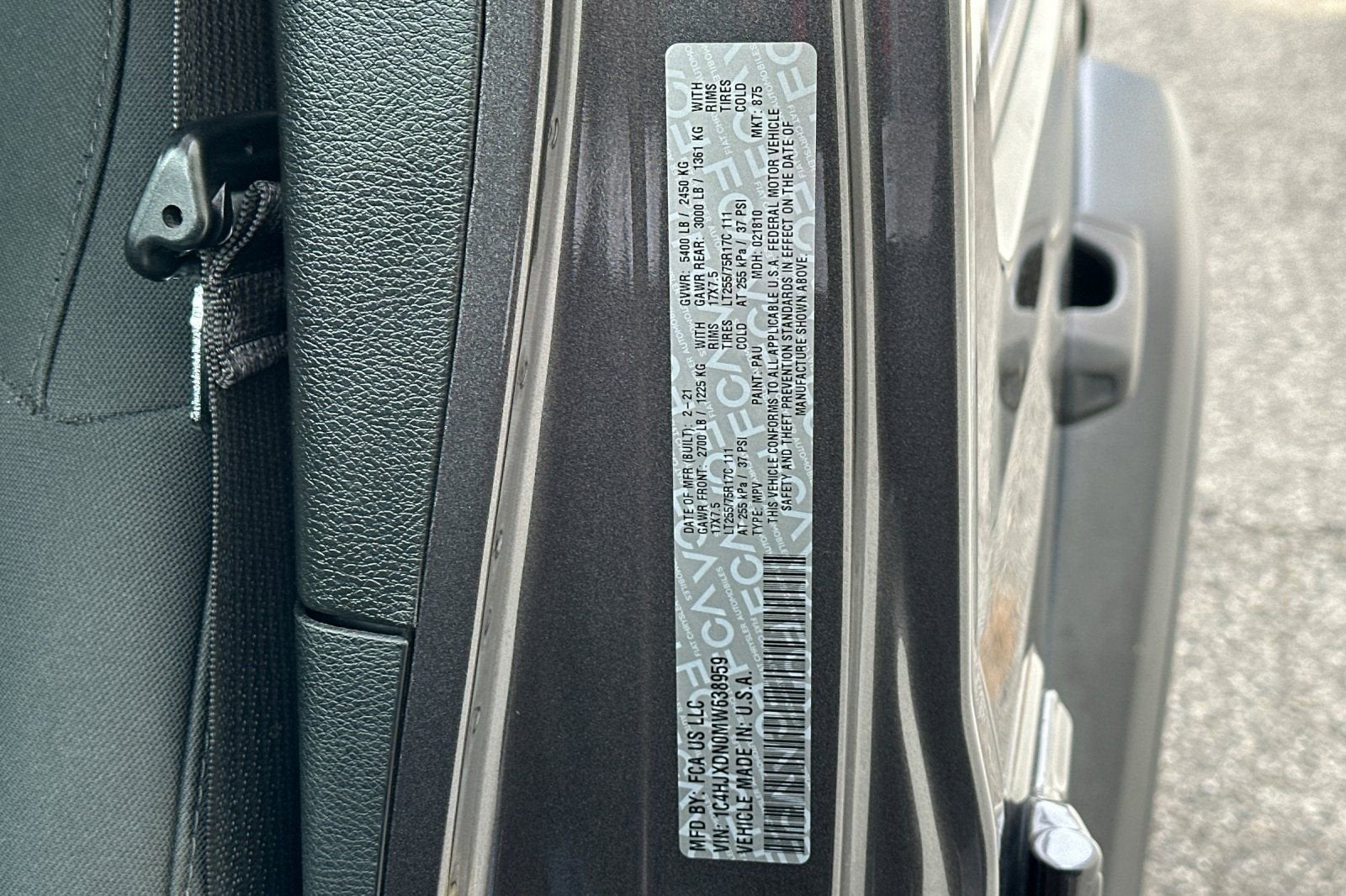 2021 Jeep Wrangler Unlimited Willys Sport