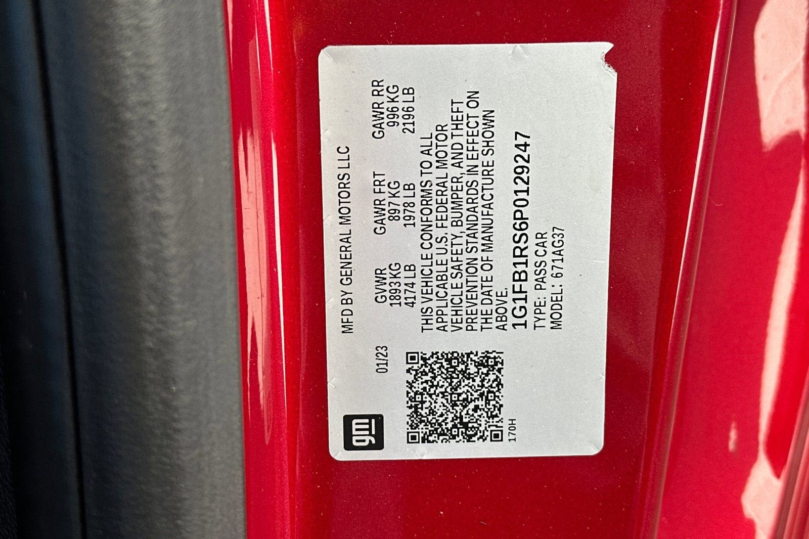 2023 Chevrolet Camaro 1LT