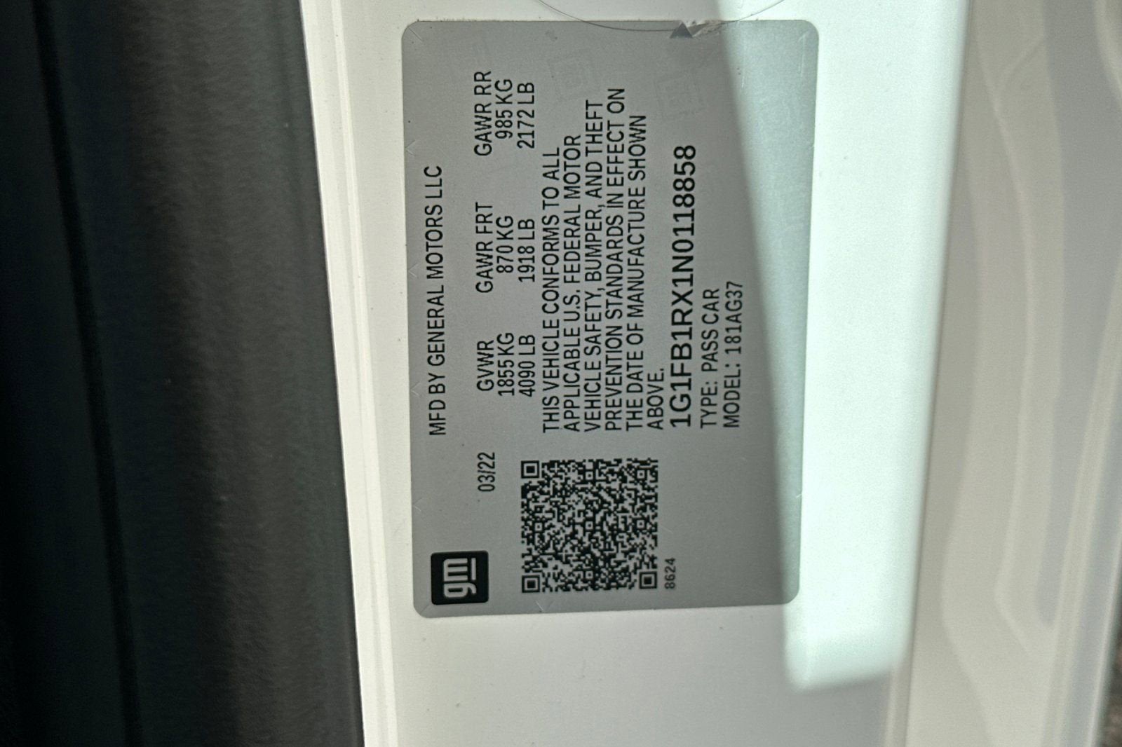 2022 Chevrolet Camaro 1LT