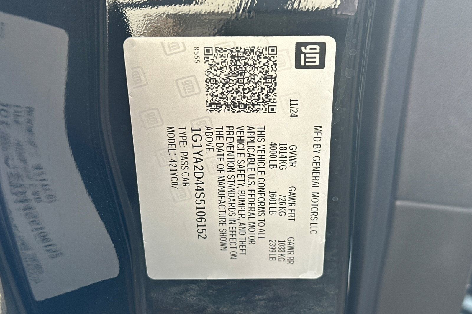 2025 Chevrolet Corvette Stingray 1LT