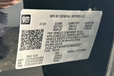 2026 Chevrolet Silverado EV LT - Standard Range