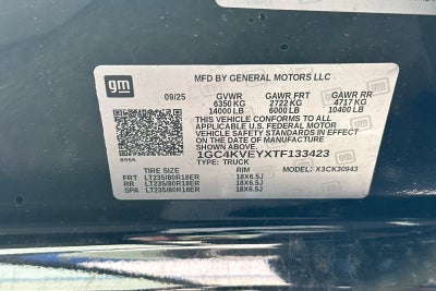 2026 Chevrolet Silverado 3500 HD High Country DRW