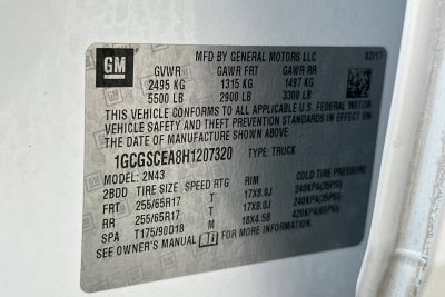 2017 Chevrolet Colorado 2WD LT