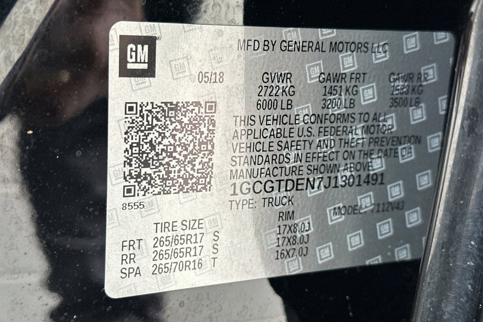 2018 Chevrolet Colorado 4WD Z71